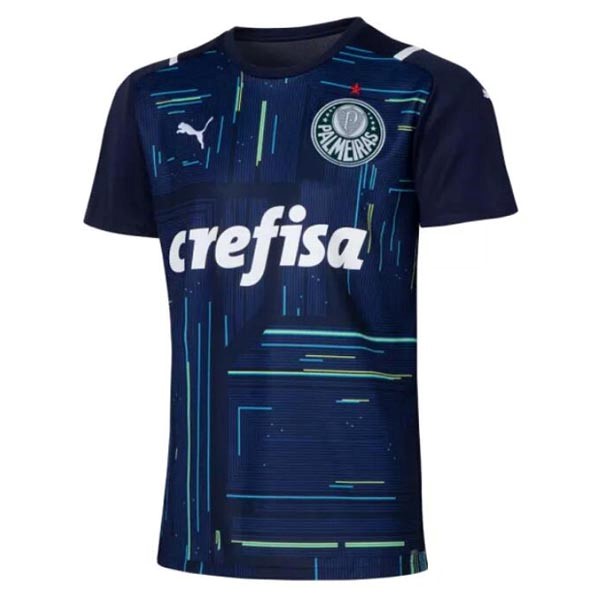 Tailandia Camiseta Palmeiras Portero 2021-2022 Azul